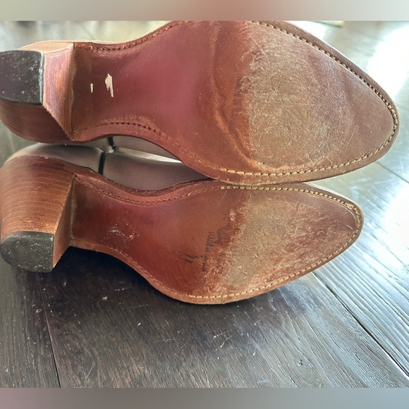 Boulet Cowboy Boots Ladies Gray Size 5.5 - Picture 3 of 7